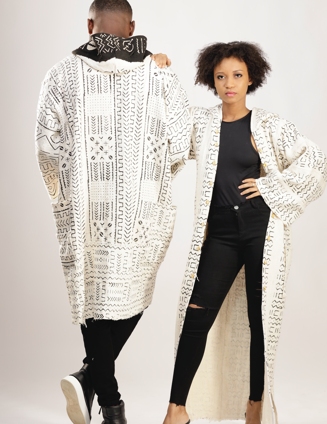 White Earth Cloth Gown