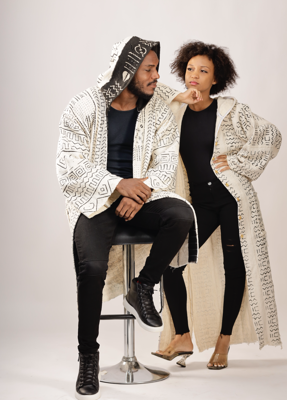 White Earth Cloth Gown