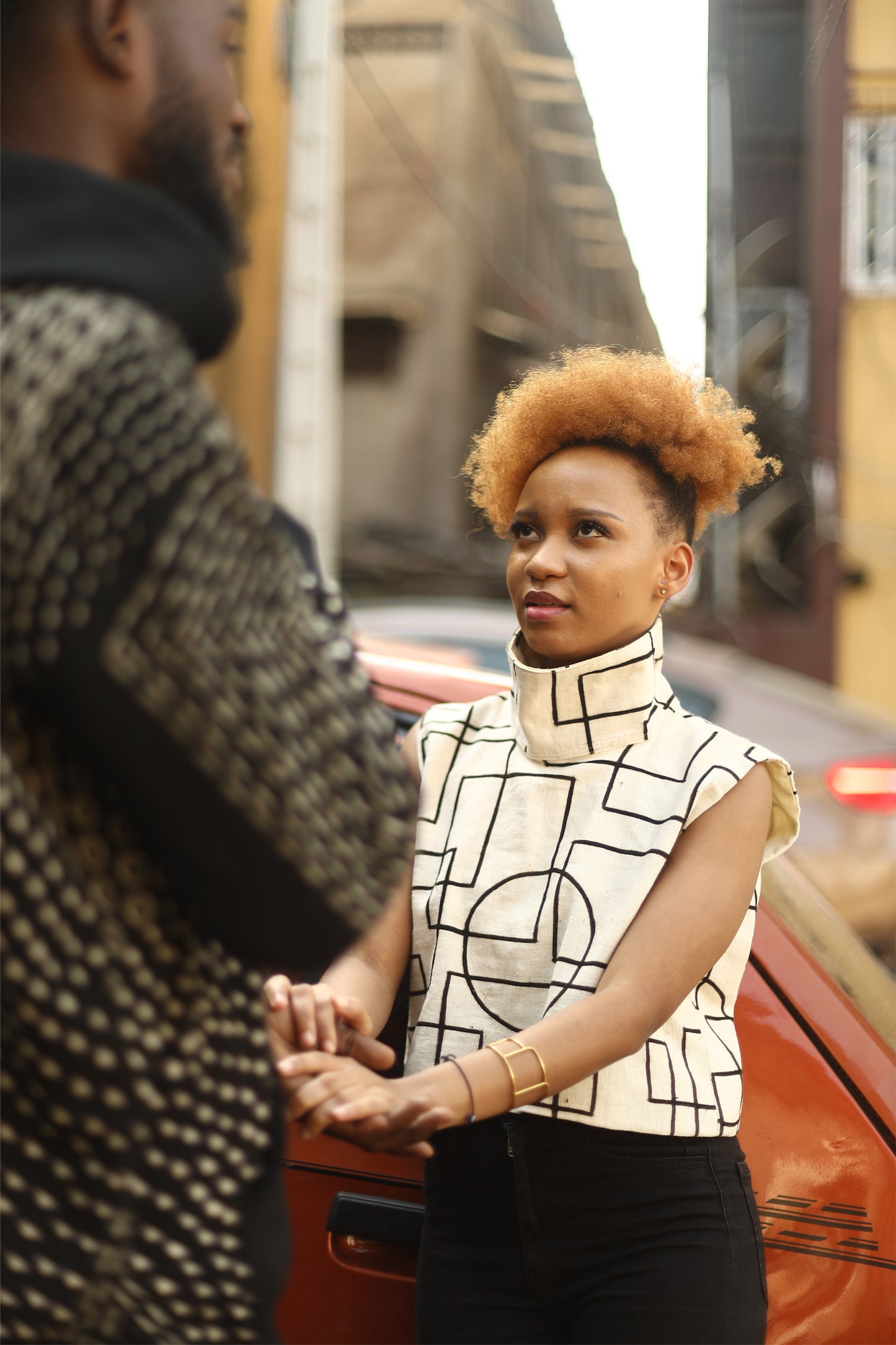 Handmade Chocker Crop Top